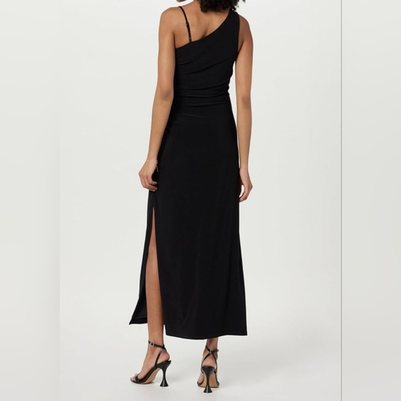 The Drop Women's Lupita Draped One-Shoulder Maxi Dress #706 - Picture 5 of 11